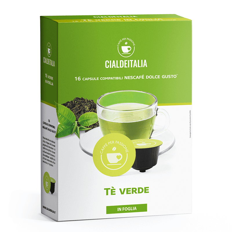 Tè Verde in foglia Compatibile Nescafé Dolce Gusto CialdeItalia