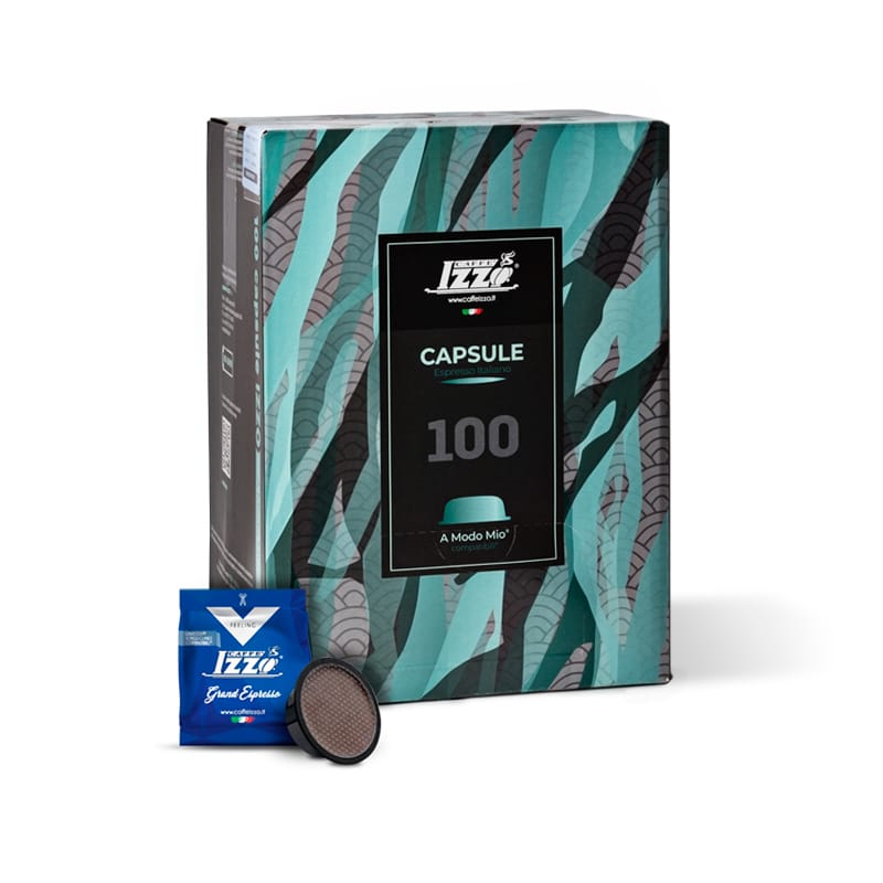 Caffè Izzo Grand Espresso Compatibile A Modo Mio - 100 capsule