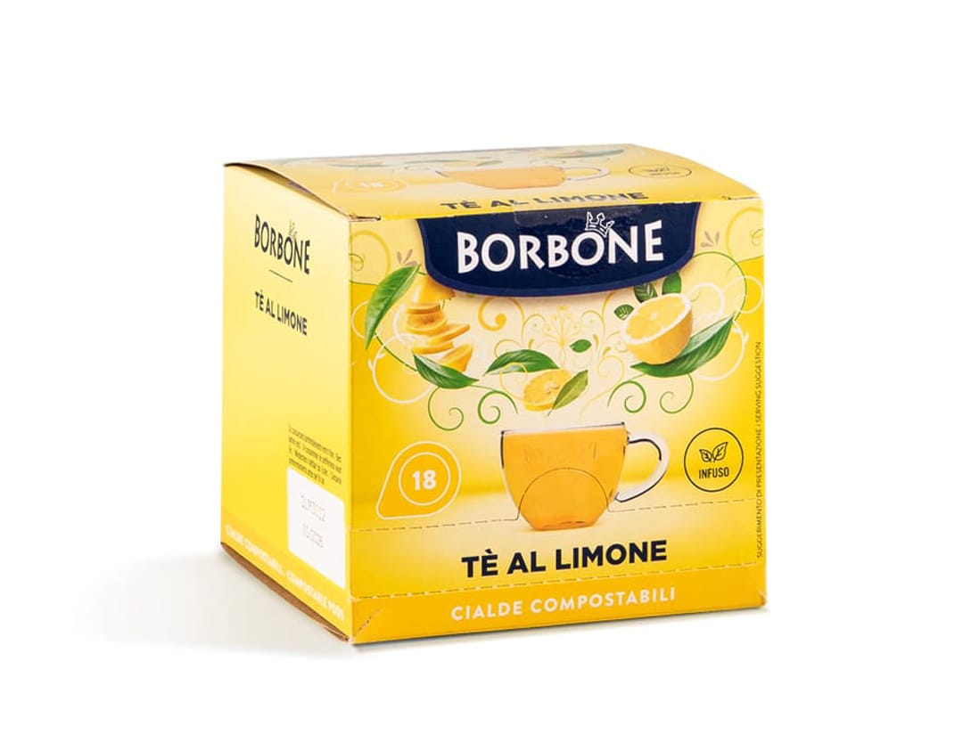 Tè al Limone Cialda Carta ESE 44mm Borbone
