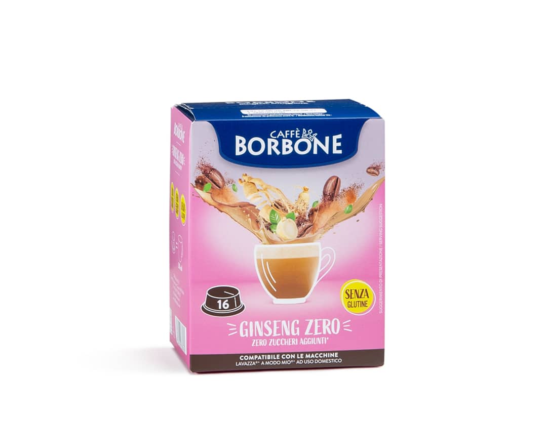 Ginseng ZERO Compatibile Lavazza A Modo Mio Borbone