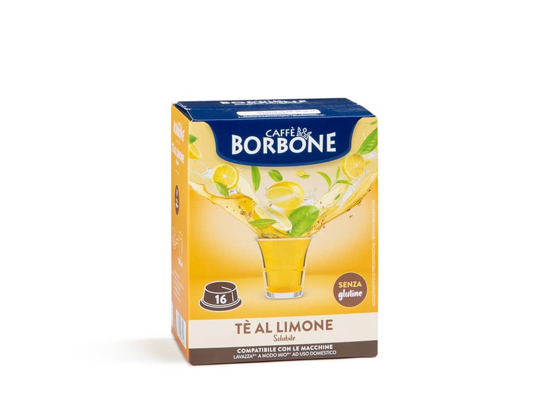 Tè al Limone Compatibile Lavazza A Modo Mio Borbone
