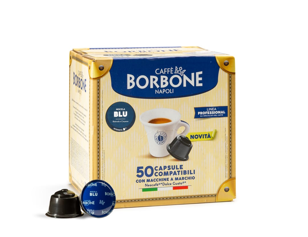Miscela Blu Compatibile Nescafé Dolce Gusto Borbone