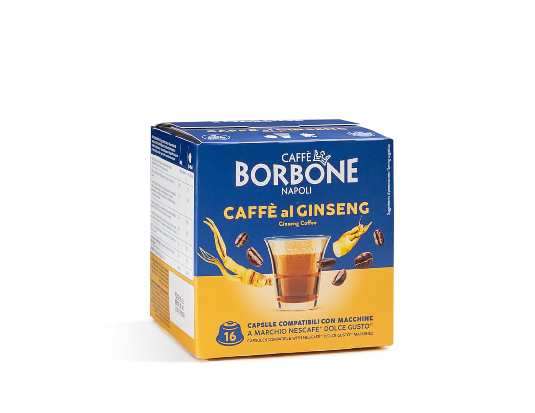 Caffè al Ginseng Compatibile Nescafé Dolce Gusto Borbone