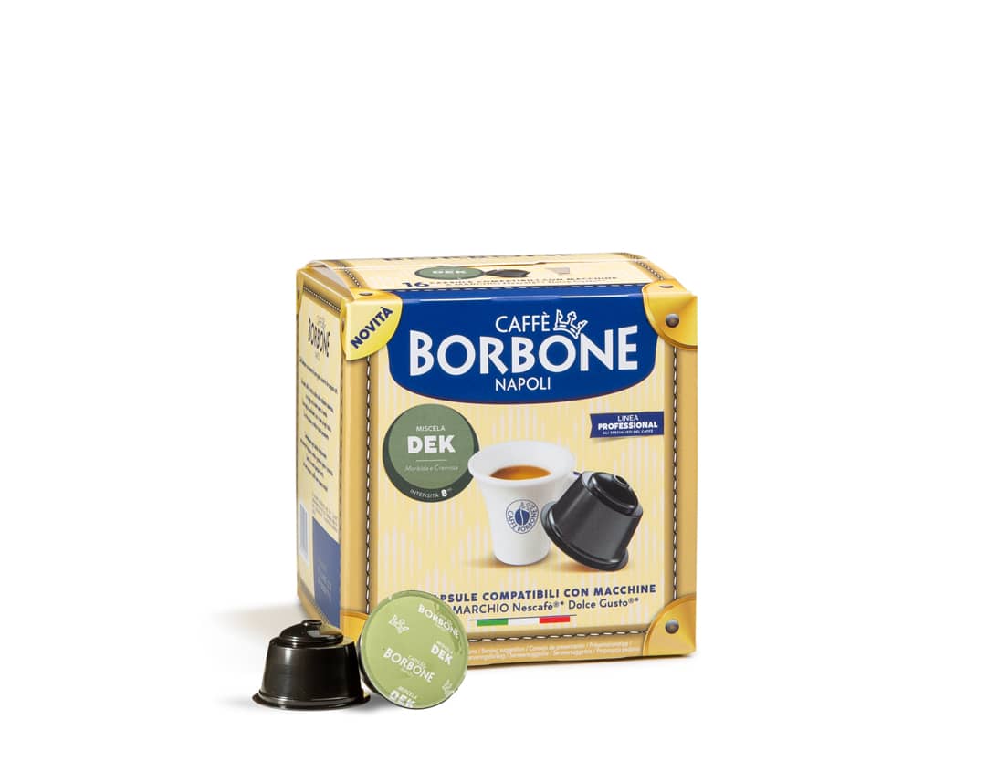 Miscela Deka Compatibile Nescafé Dolce Gusto Borbone