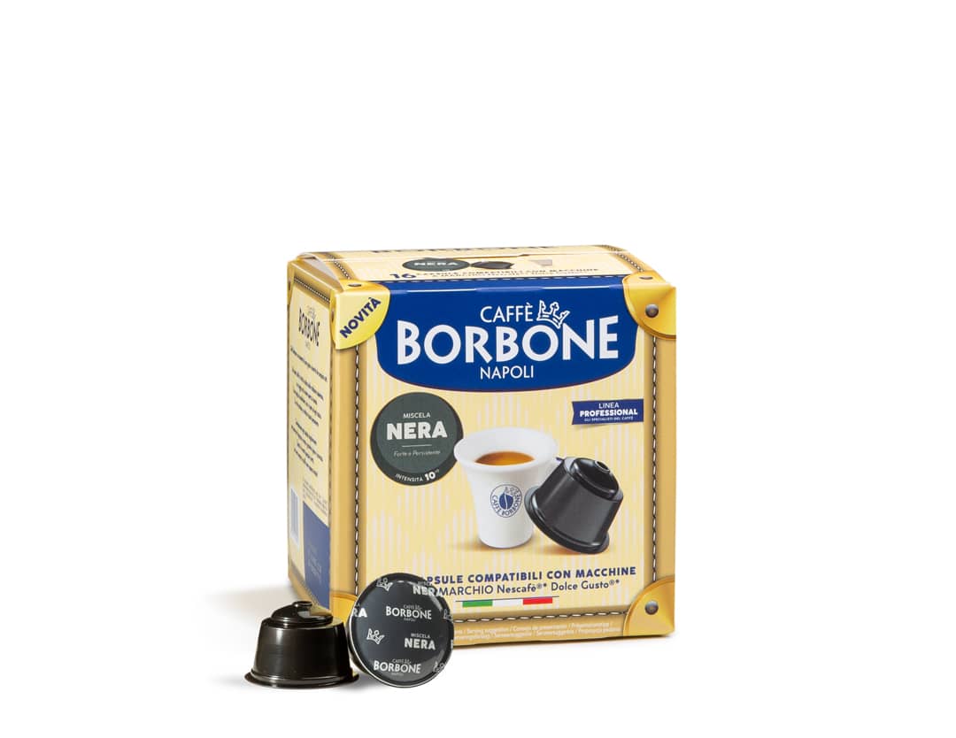 Miscela Nera Compatibile Nescafé Dolce Gusto Borbone