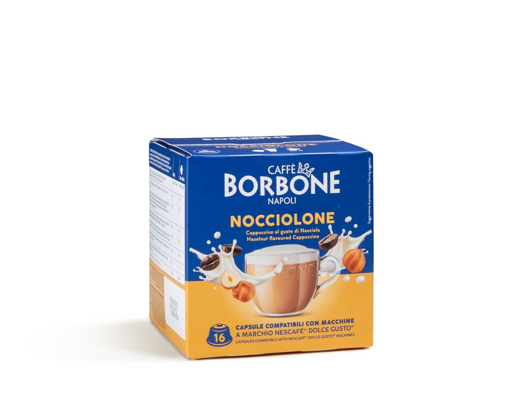 Nocciolone Compatibile Nescafé Dolce Gusto Borbone