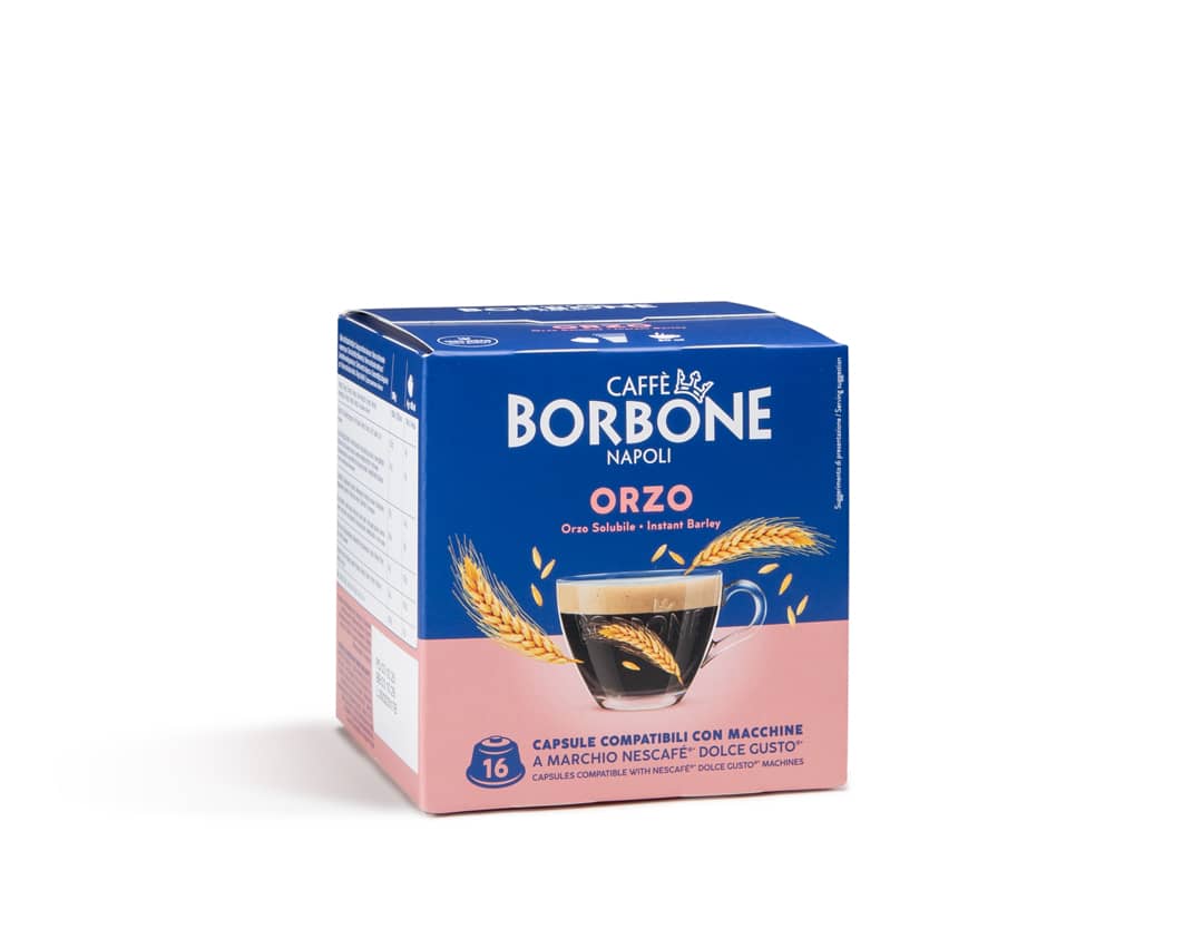 Orzo Solubile Compatibile Nescafé Dolce Gusto Borbone