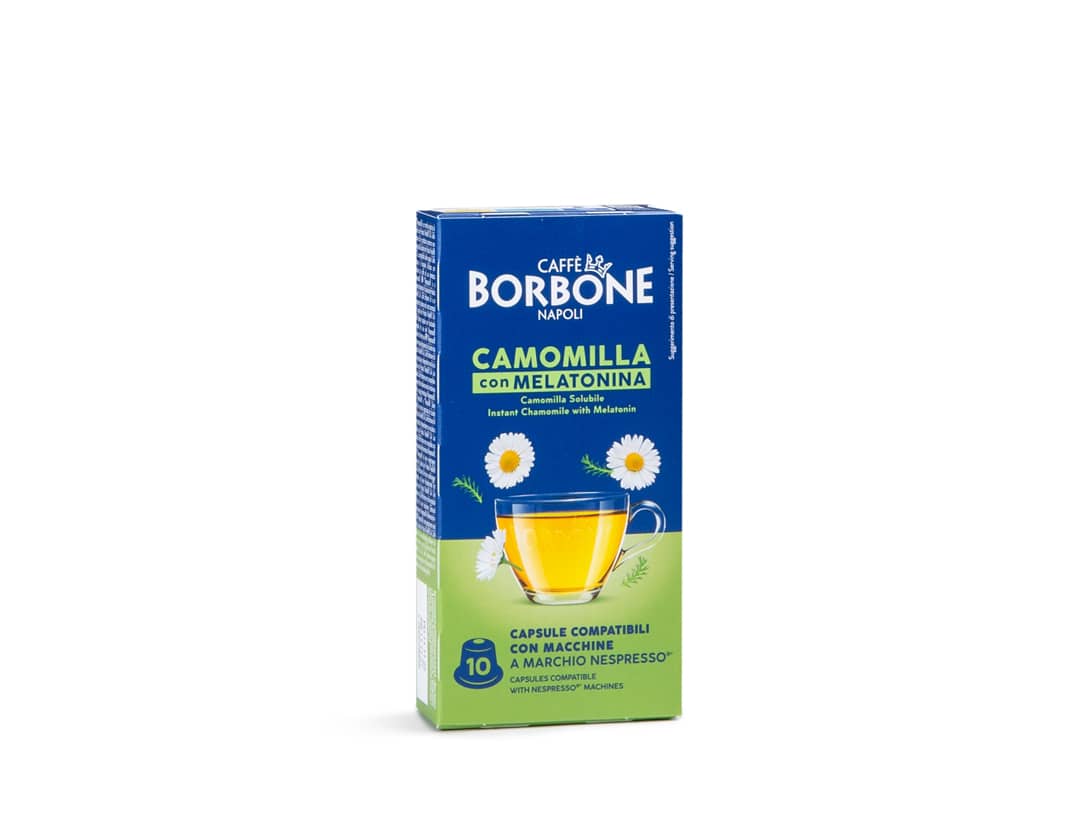 Camomilla con Melatonina Compatibile Nespresso Borbone
