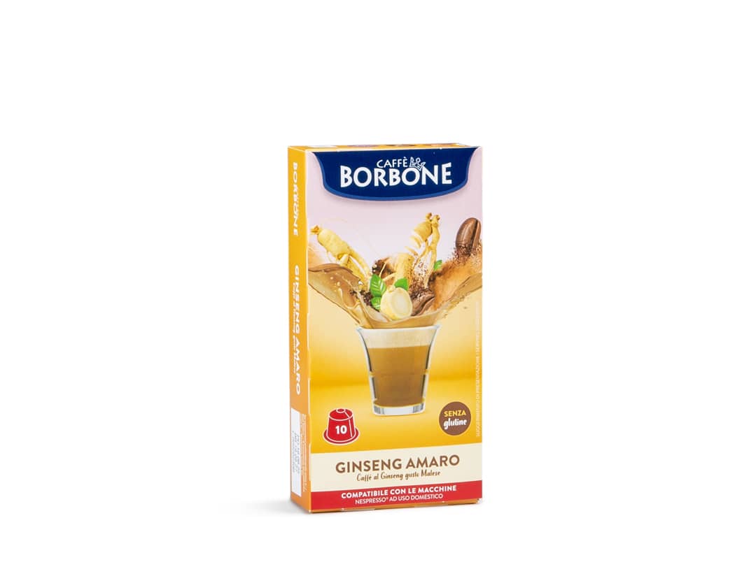 Ginseng Amaro Compatibile Nespresso Borbone