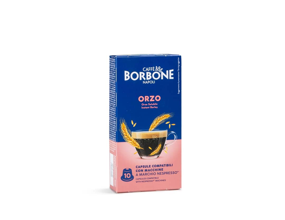 Orzo Solubile Compatibile Nespresso Borbone