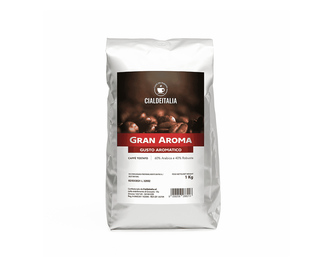 Caffè Gran Aroma Caffè in Grani CialdeItalia