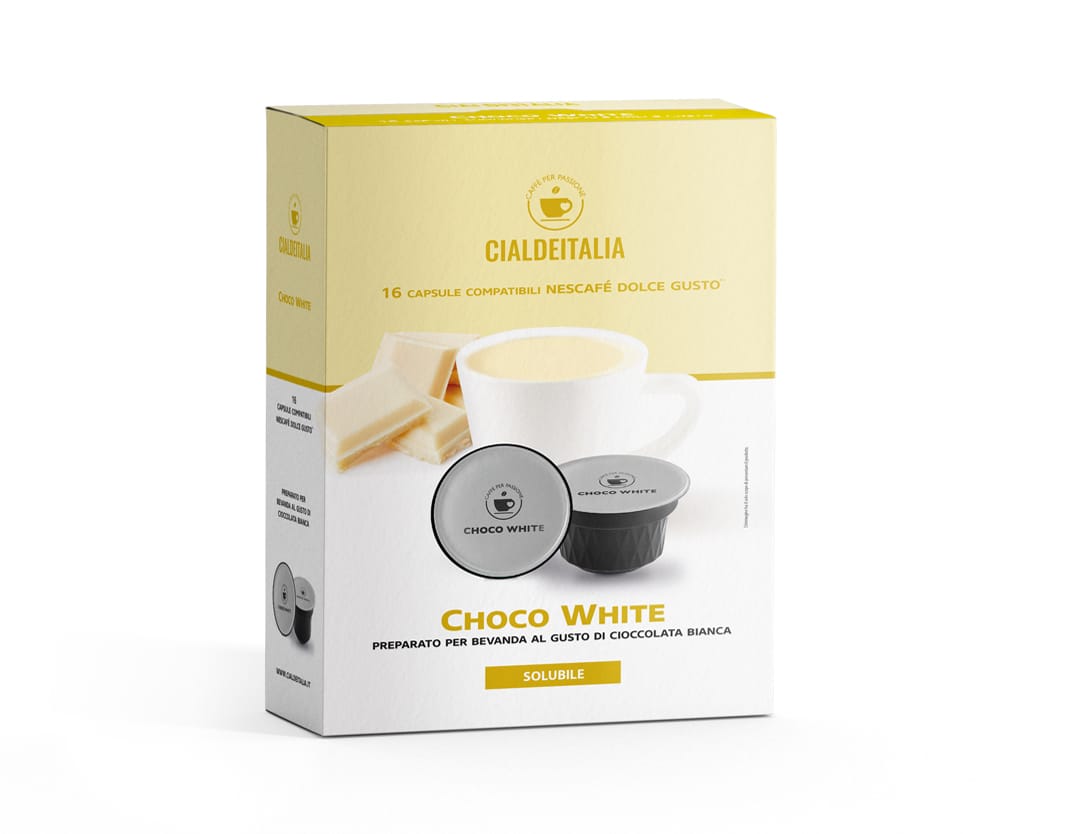 Choco White Compatibile Nescafé Dolce Gusto CialdeItalia