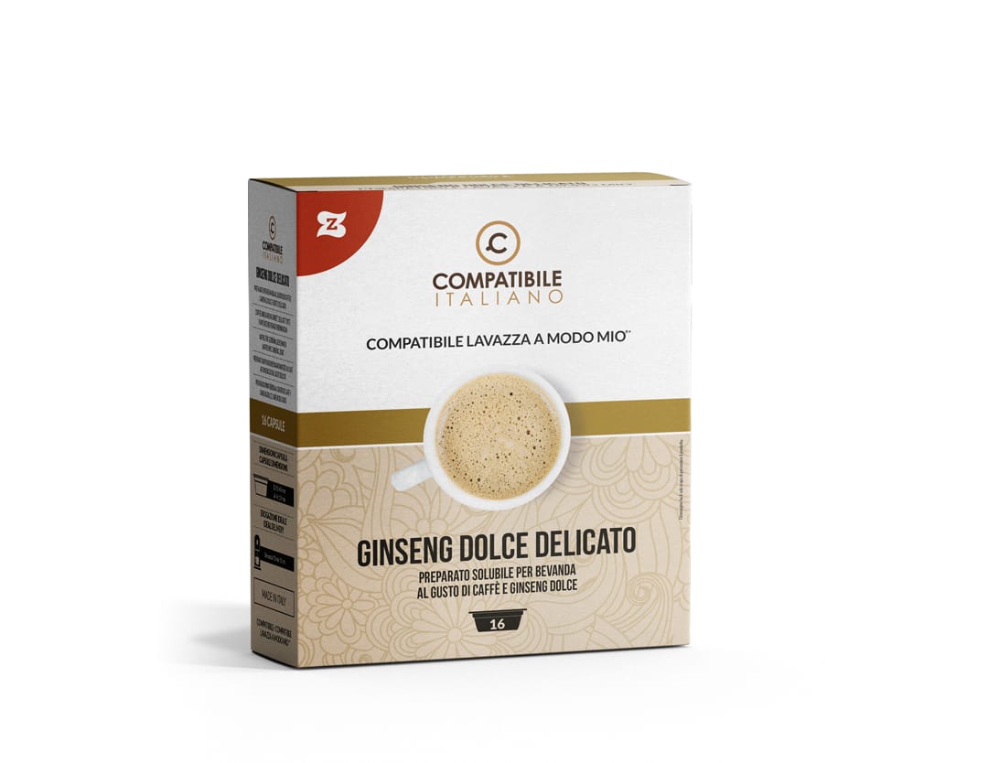 Ginseng Dolce Delicato Compatibile Lavazza A Modo Mio Compatibile Italiano