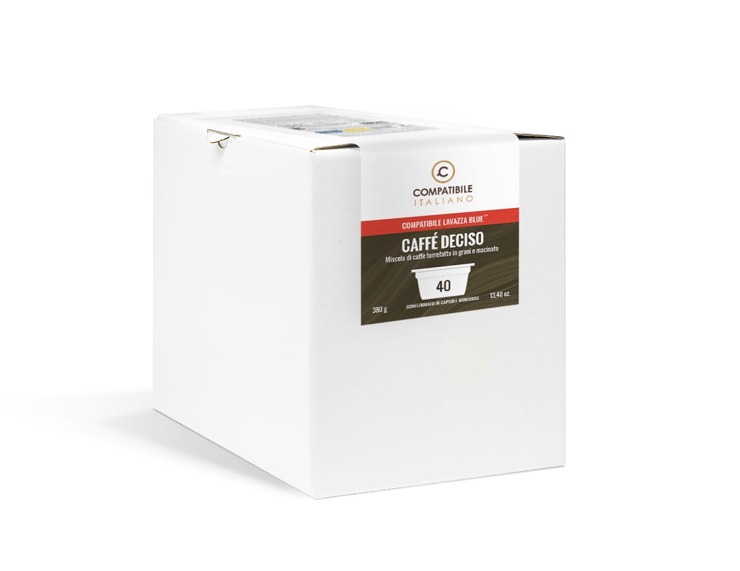 Caffè Deciso Compatibile Lavazza Blue e In Black Compatibile Italiano