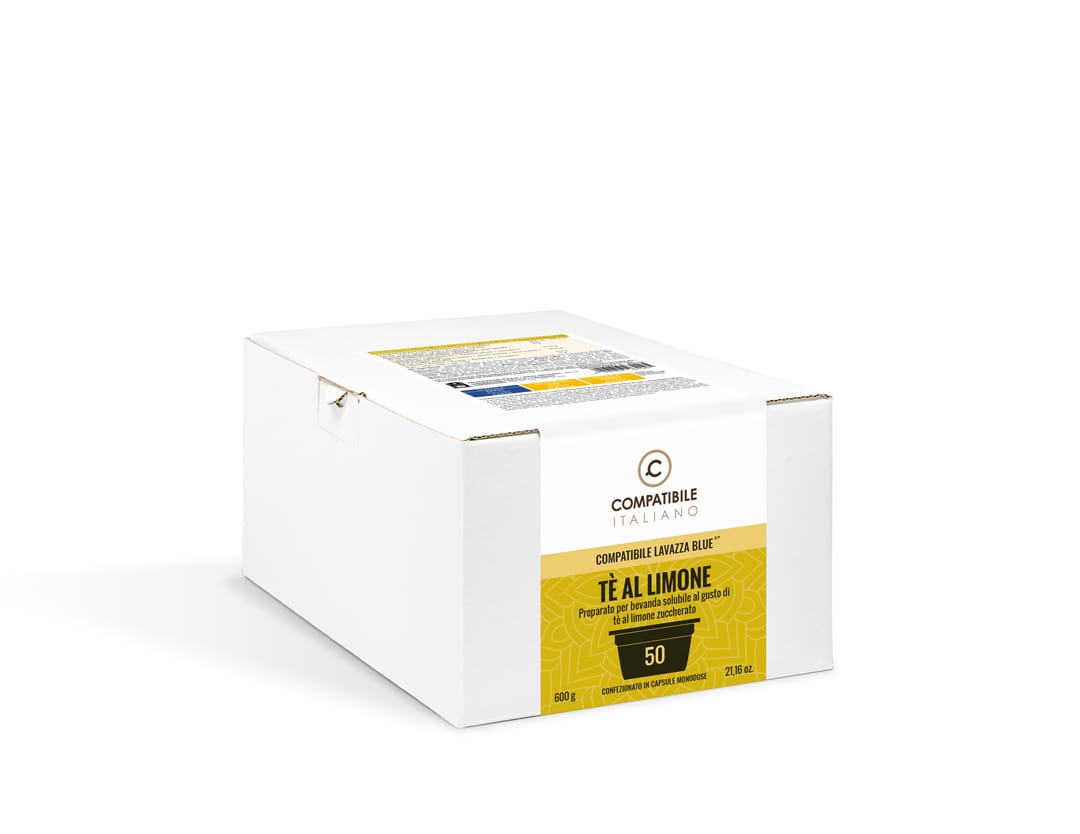 Tè al Limone Compatibile Lavazza Blue e In Black Compatibile Italiano