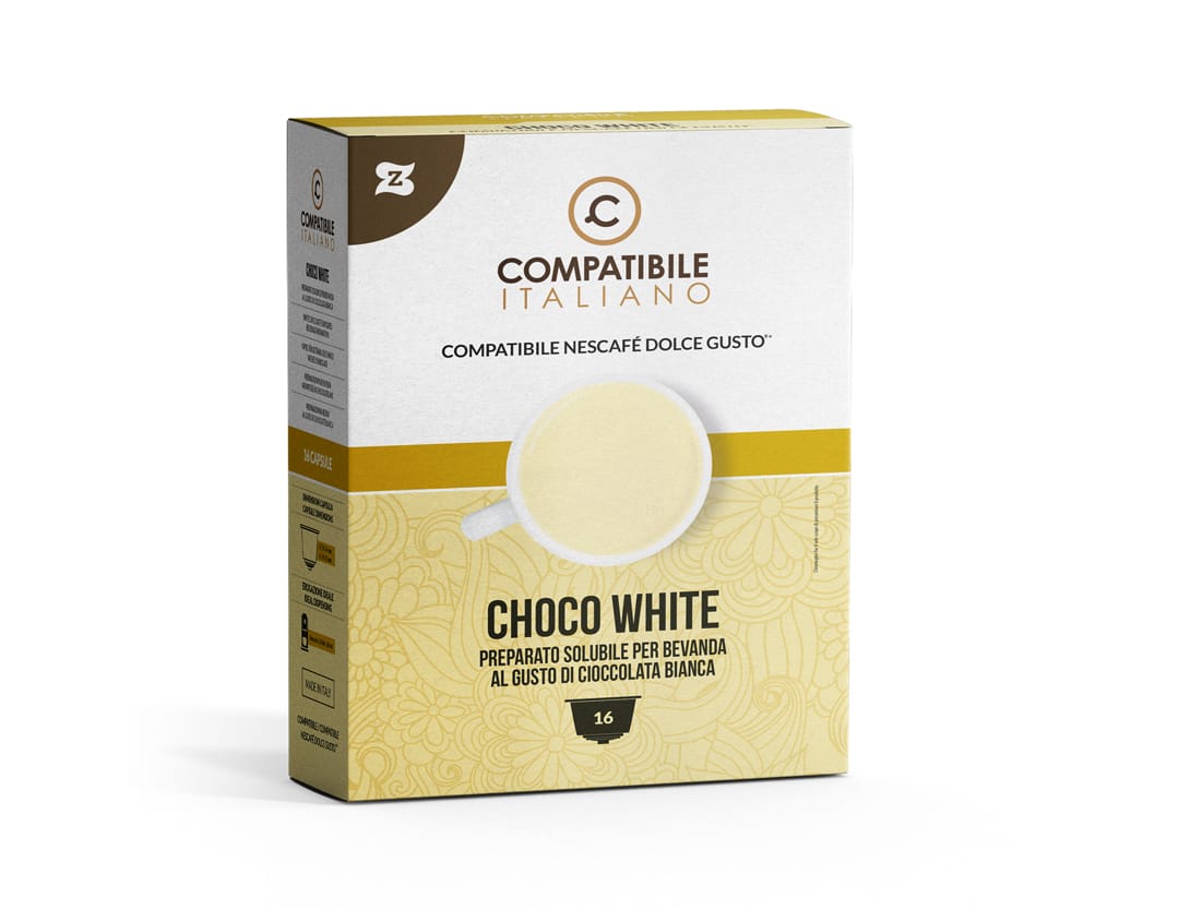 Choco White Compatibile Nescafé Dolce Gusto Compatibile Italiano