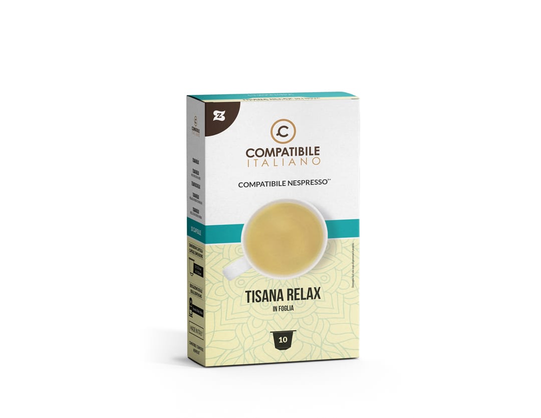 Tisana Relax in foglia Compatibile Nespresso Compatibile Italiano