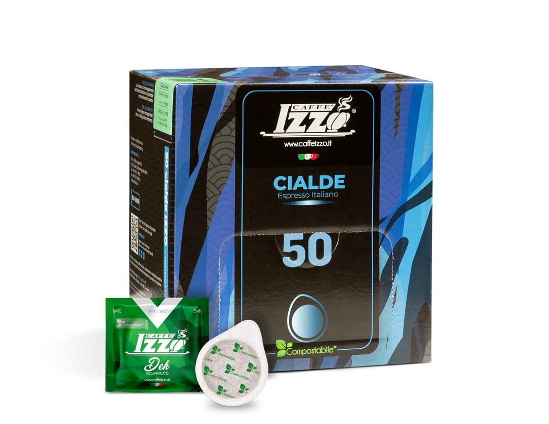 Caffè Decaffeinato Cialda Carta ESE 44mm Izzo
