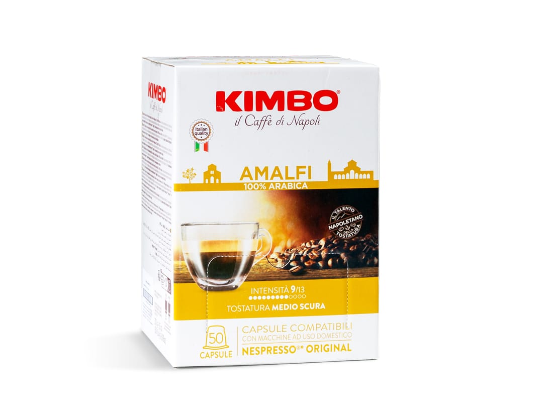 Caffè Amalfi 100% Arabica Compatibile Nespresso Kimbo