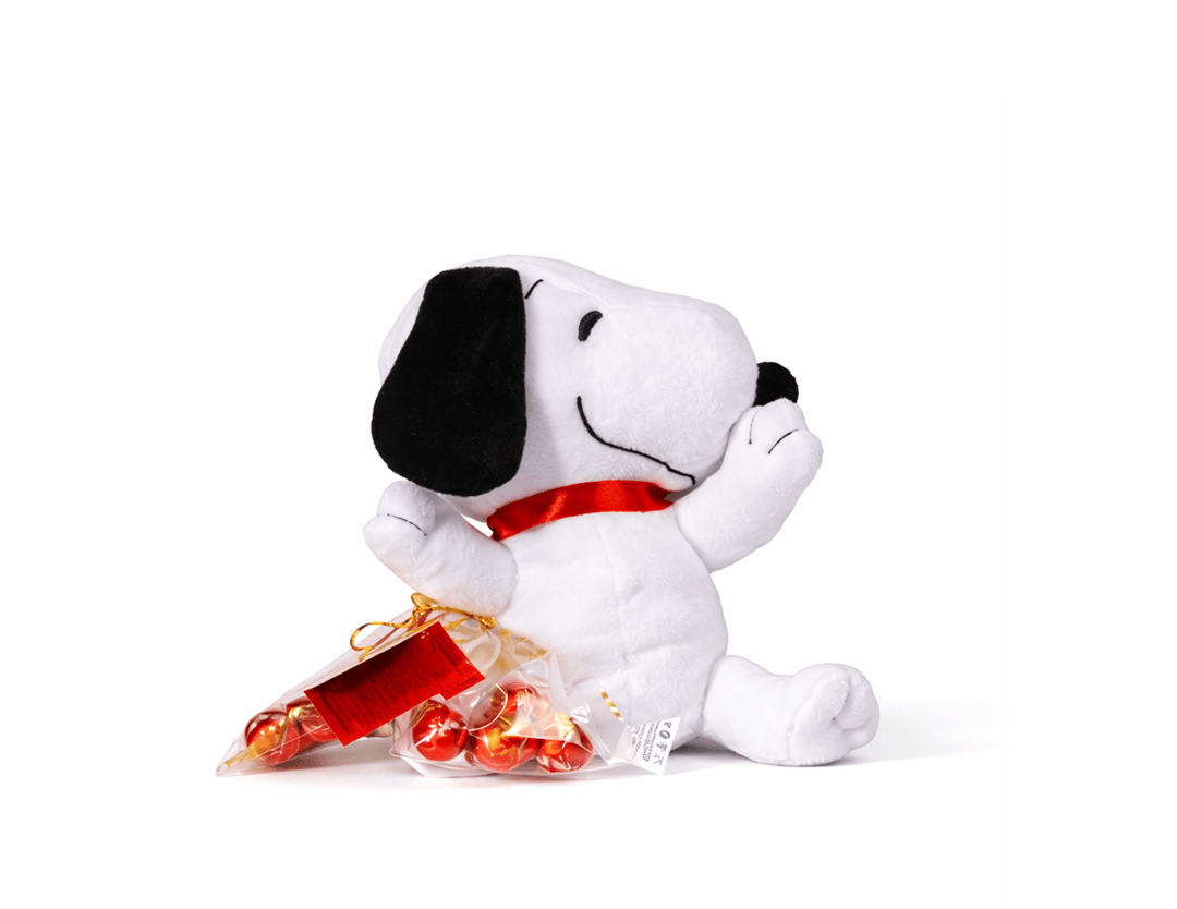 Peluche Snoopy con Ovetti Dolci Lindt
