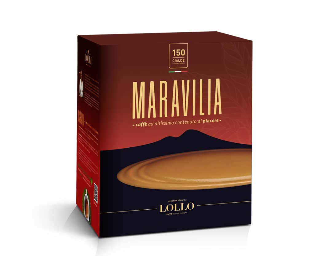 Miscela Maravilia Cialda Carta ESE 44mm Lollo