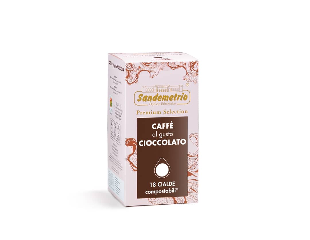Caffè al gusto di Cioccolato Cialda Carta ESE 44mm Sandemetrio