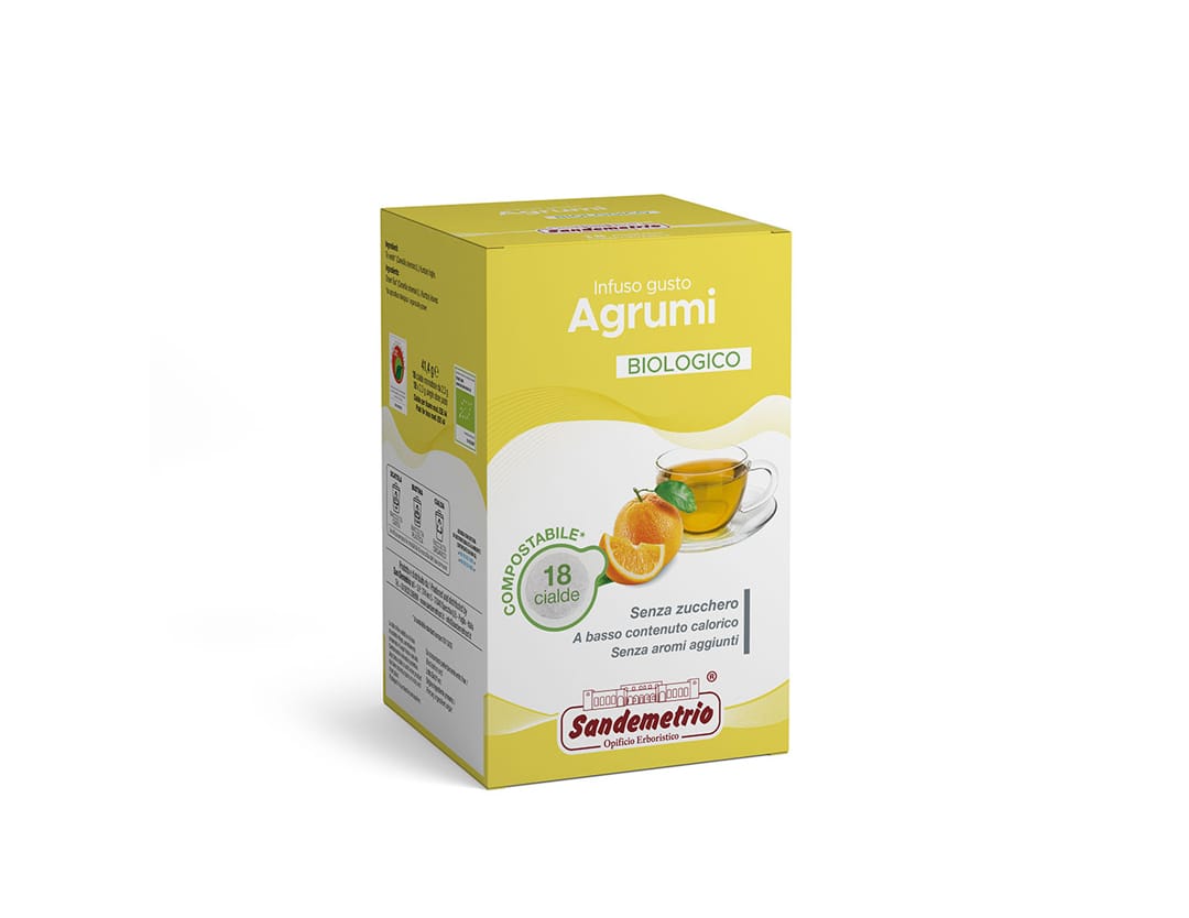 Agrumi Bio Cialda Carta ESE 44mm Sandemetrio