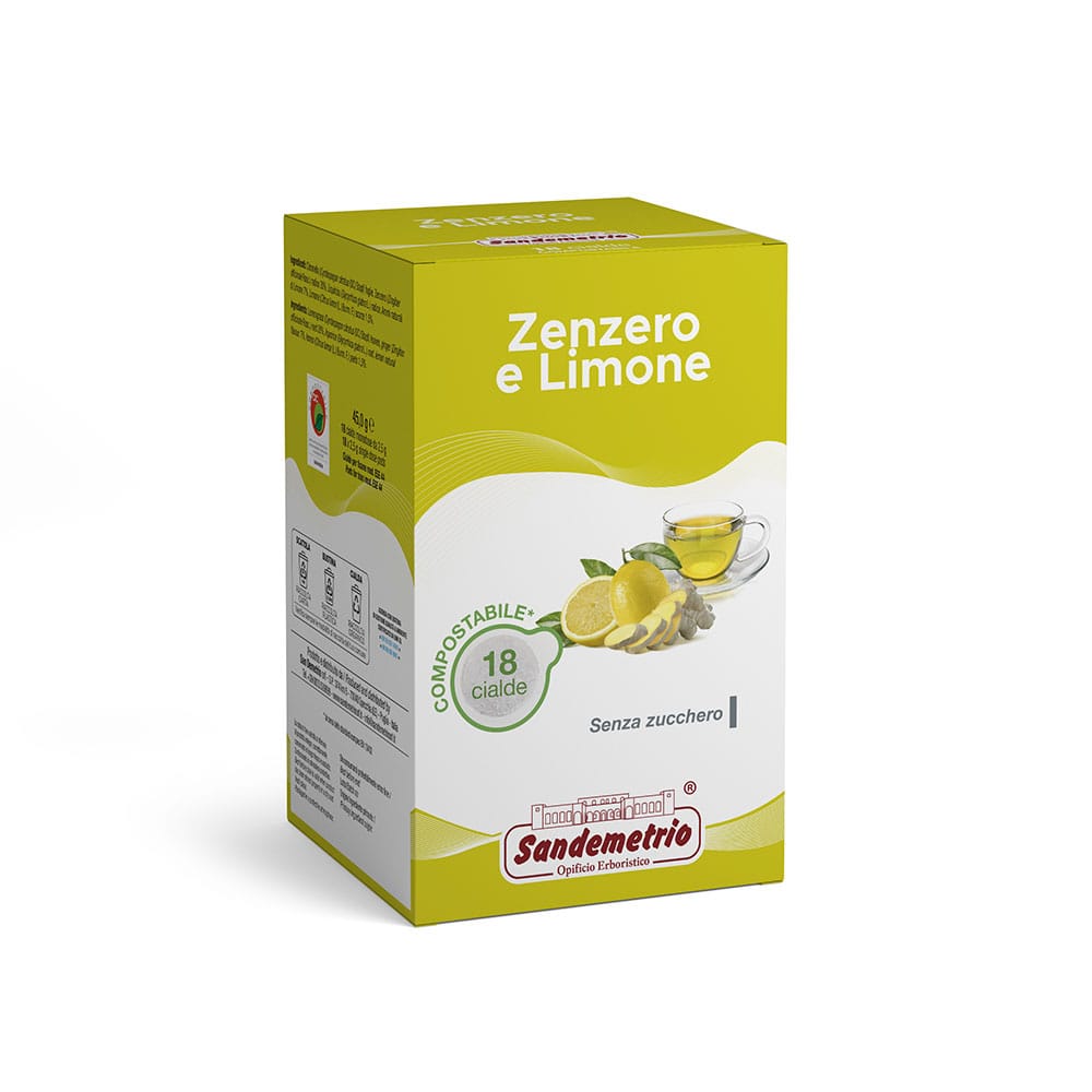 Zenzero e Limone - 18 cialde