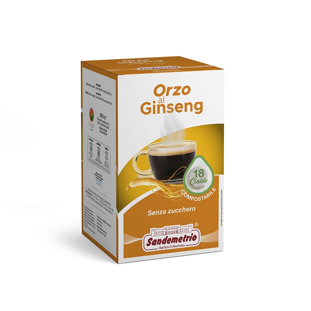 Orzo al gusto di Ginseng - 18 cialde