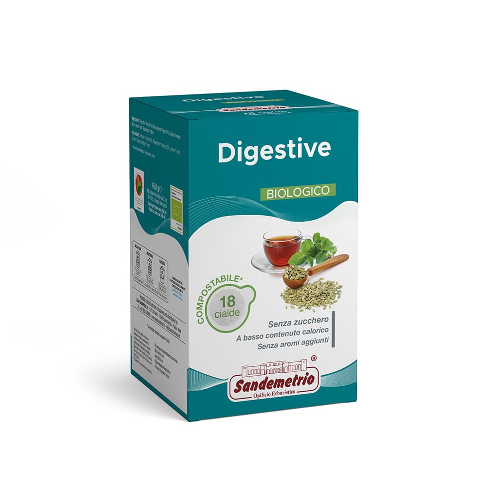 Digestiva Bio Cialda Carta ESE 44mm Sandemetrio
