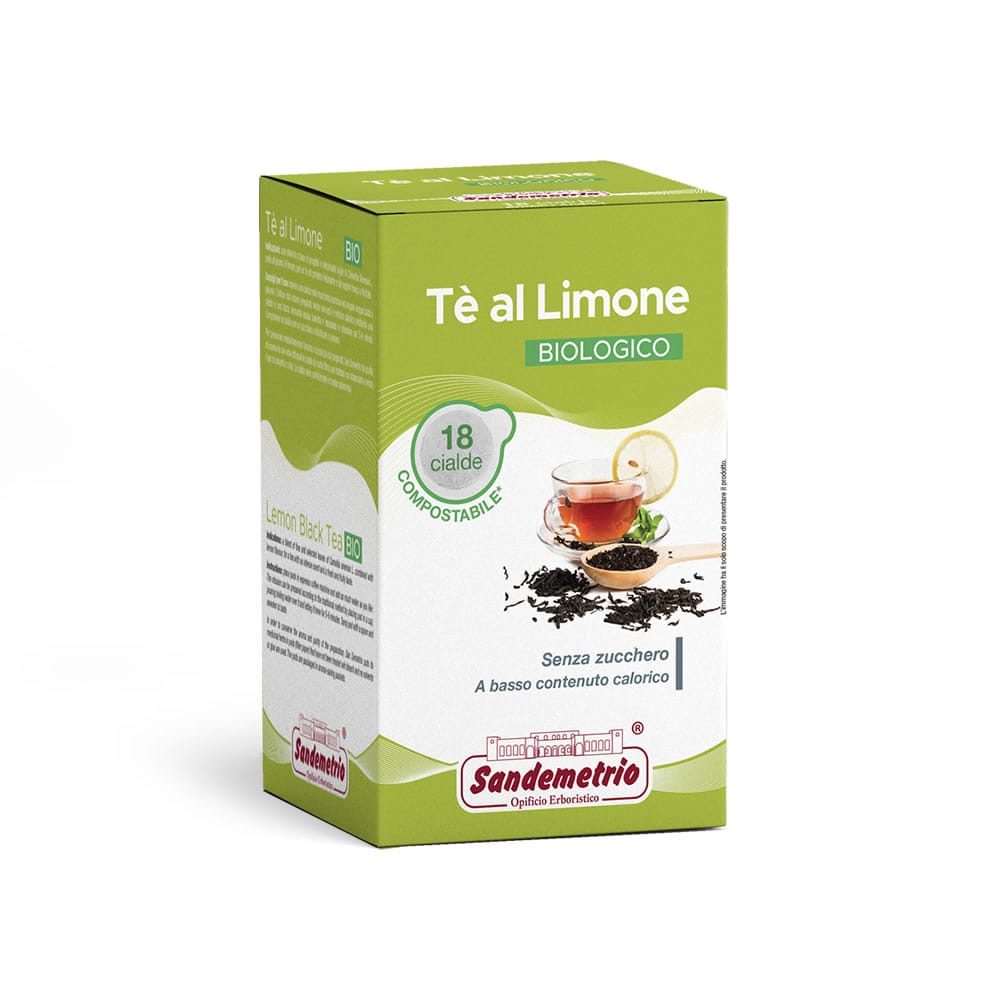 Tè al limone Bio Cialda Carta ESE 44mm Sandemetrio