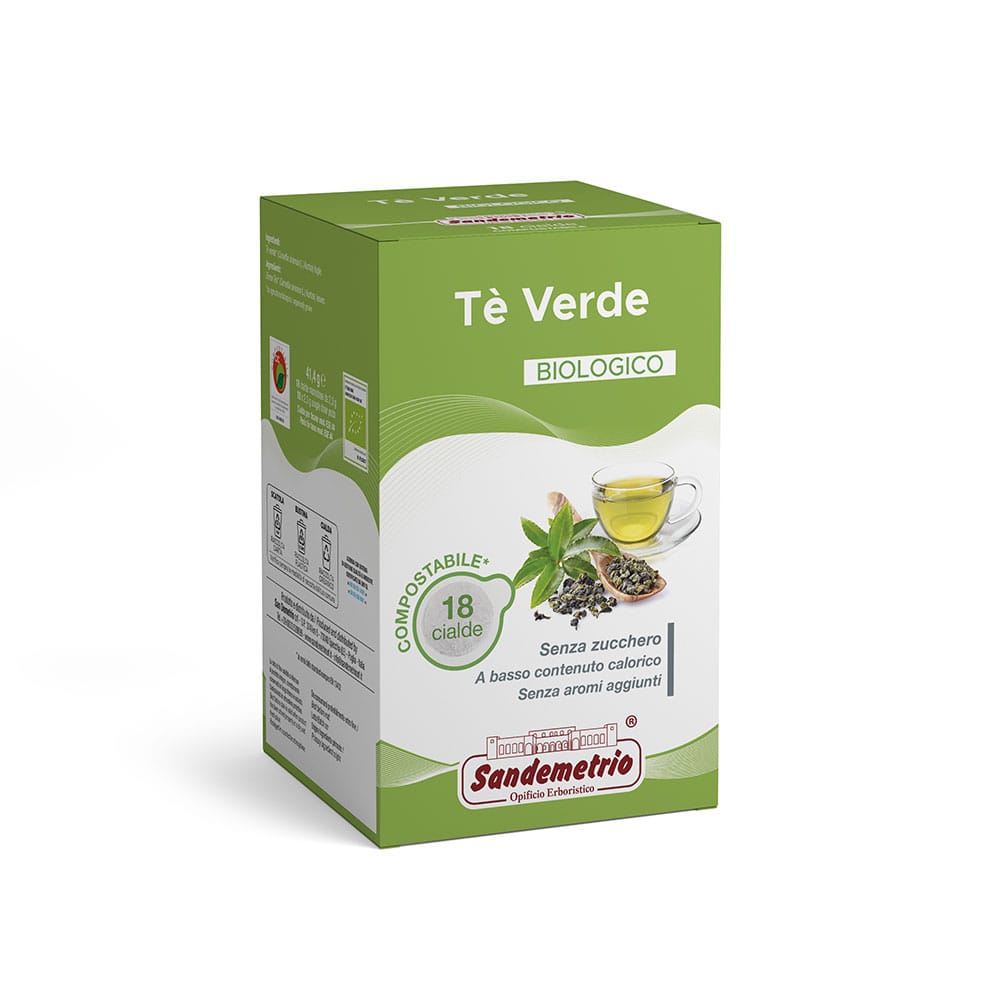 Tè verde Bio - 18 cialde