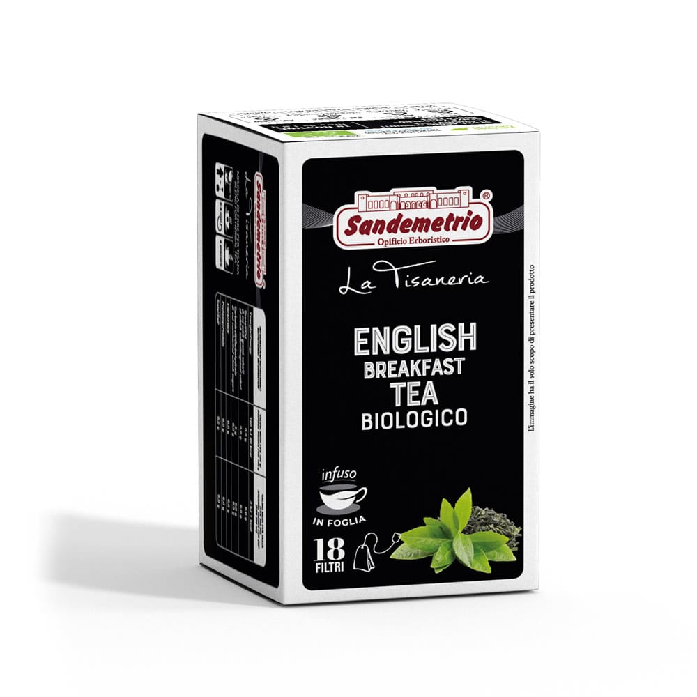 English Breakfast Tea Bio - 18 filtri