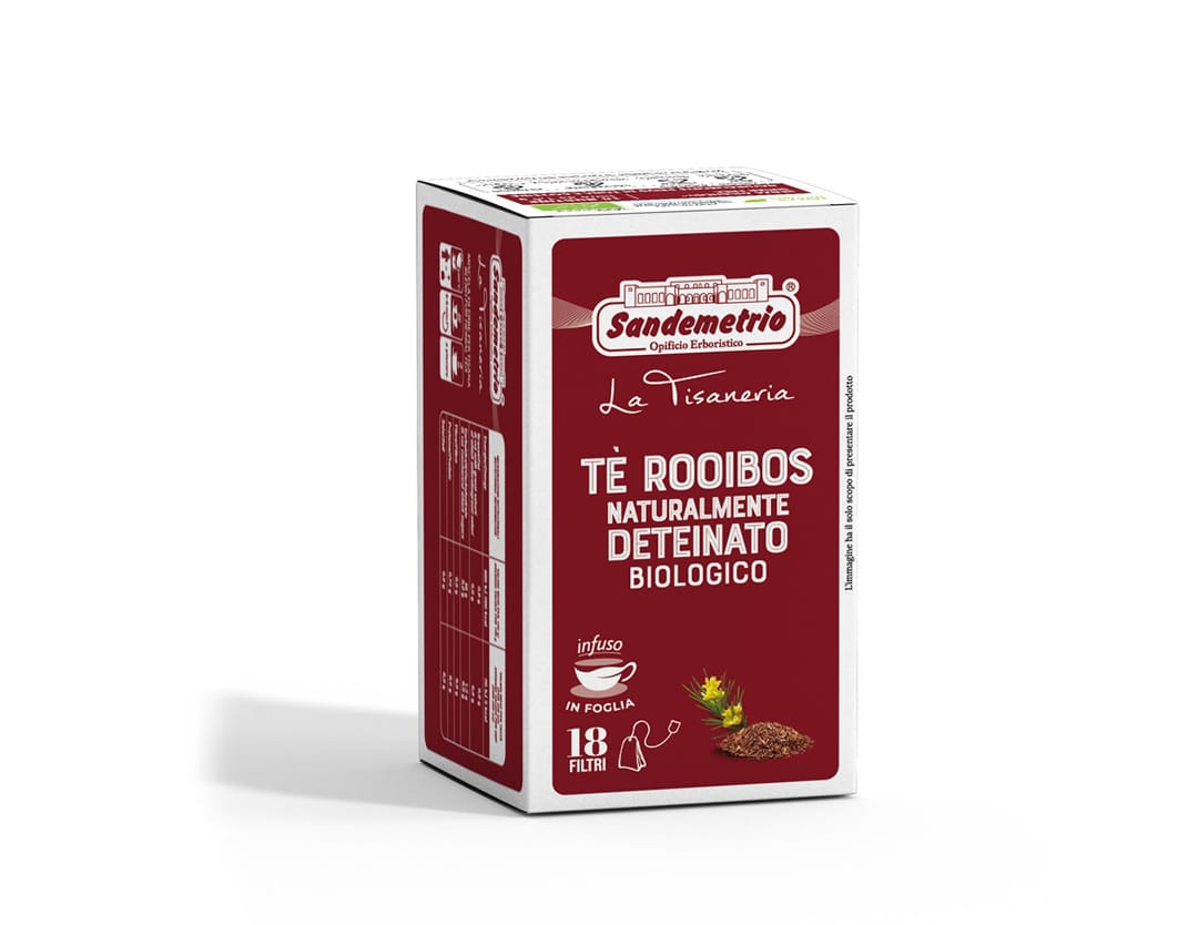 Tè Rooibos Tè e Tisane Bustina Filtro Sandemetrio