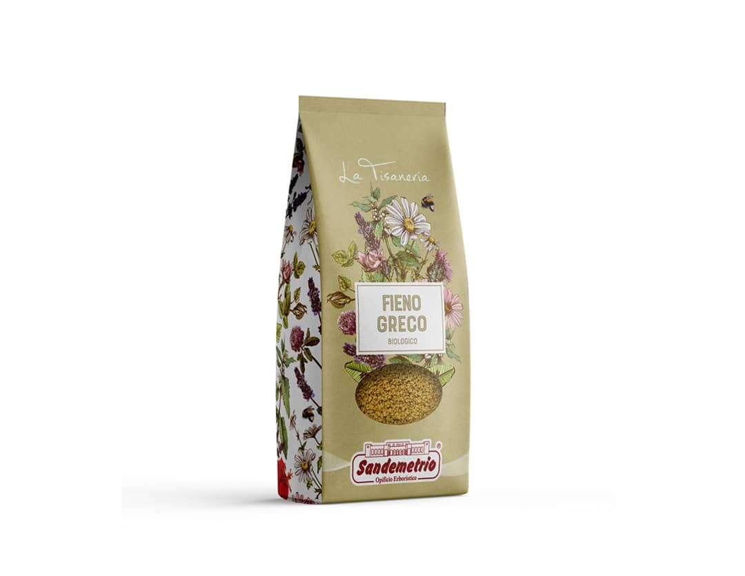 Fieno Greco Semi Bio Tè e Tisane Sfuse in Foglia Sandemetrio